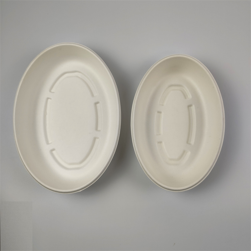 Sugarcane Bagasse Oval Crater