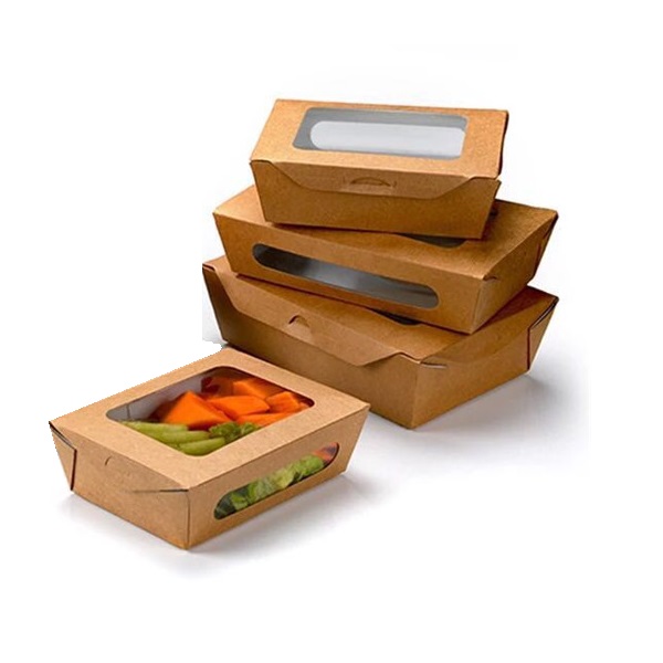 Kraft Prandium Box Cum Fenestra