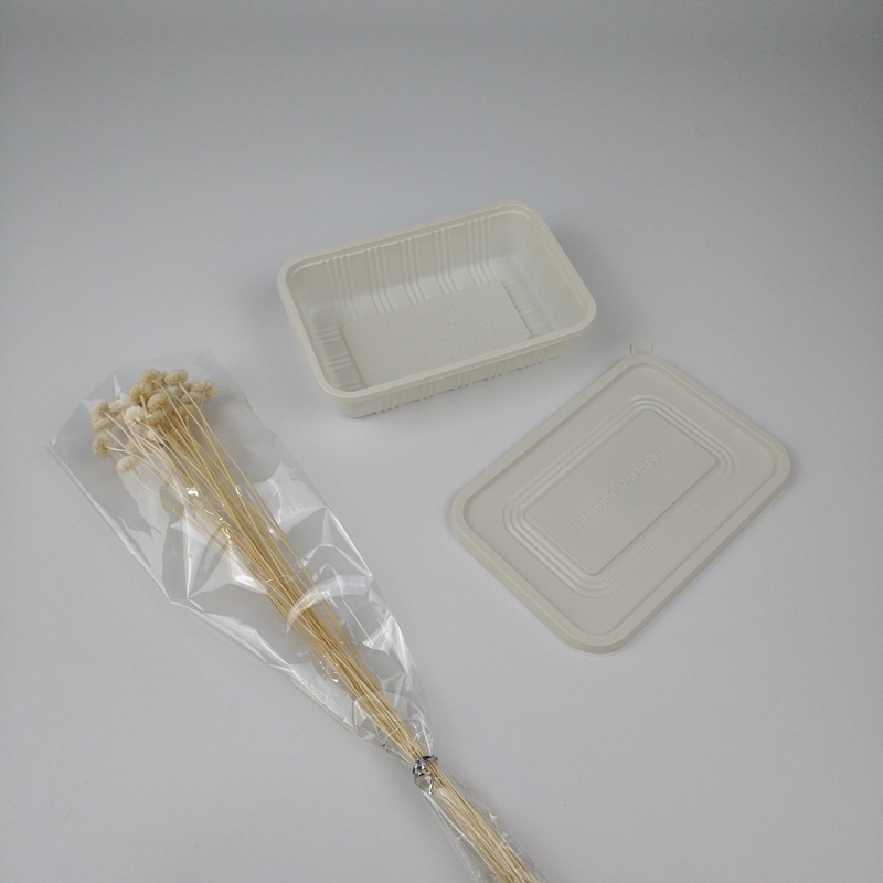 Cornstarch continens operculo