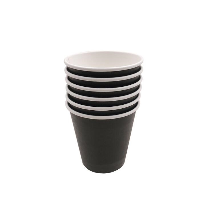 Customized Logo Paper Double Wall Coffee Cup Sheet With Grossen Paper